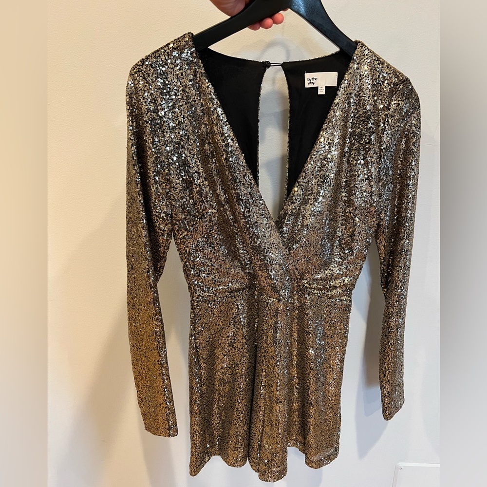 By the way. Devonne Surplice Romper